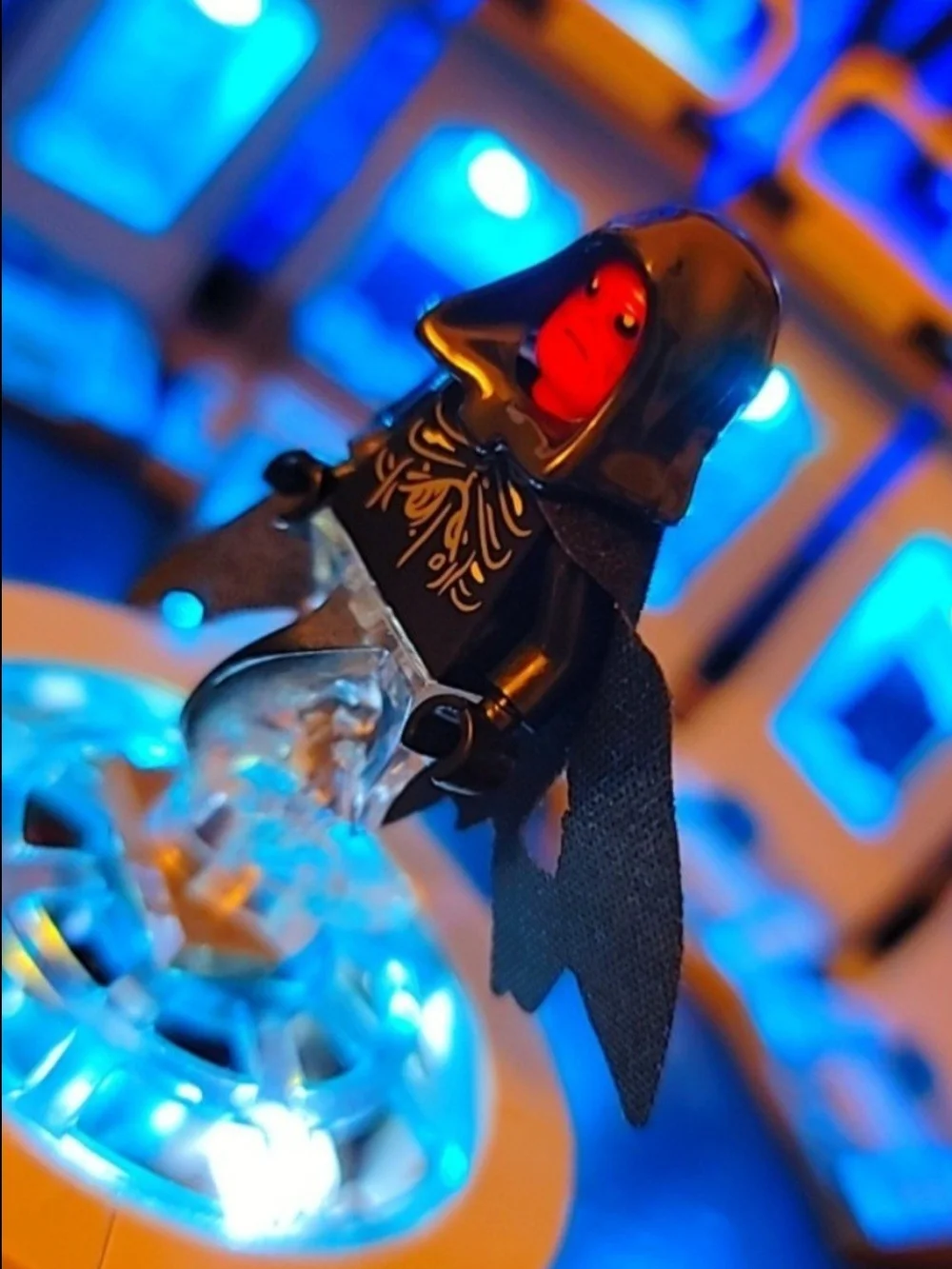 Red Skull Minifigure Lego Compatible